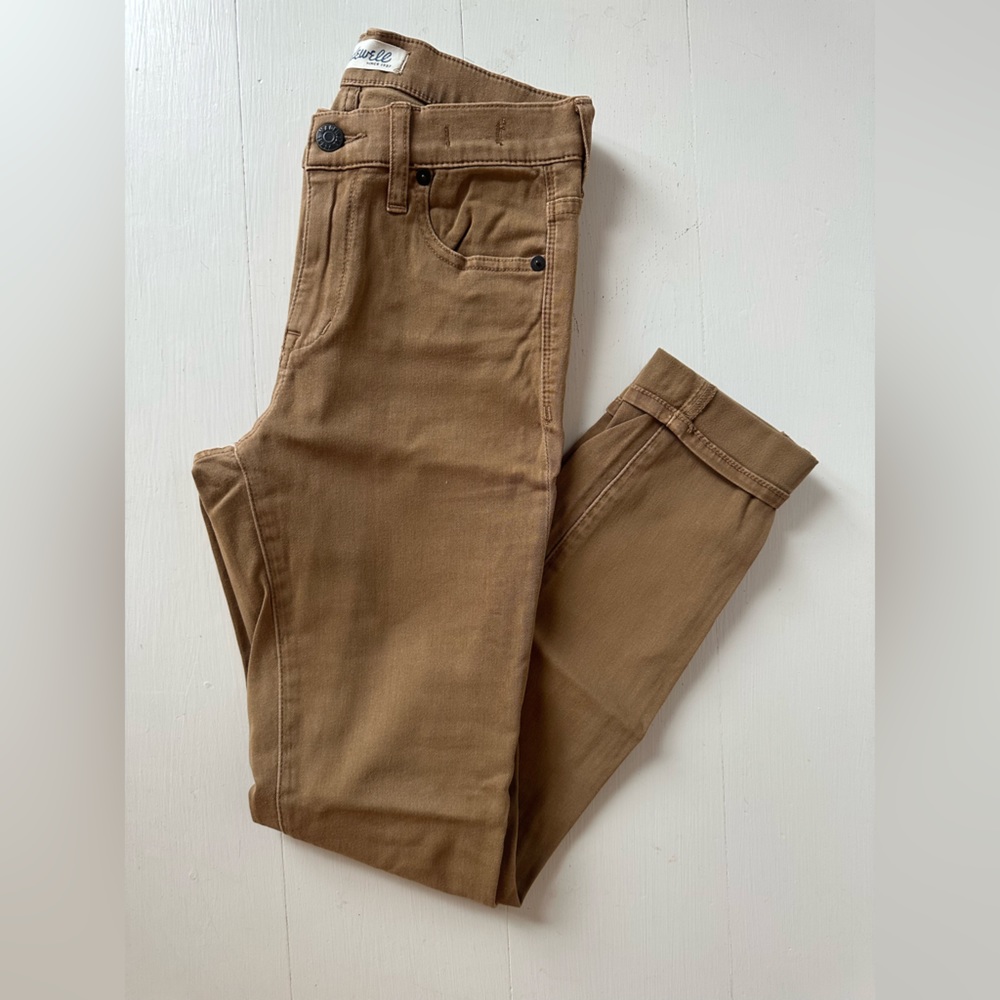 9" High-Rise Skinny Jeans: Garment-Dyed Edition